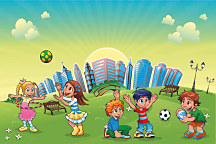 Obraz do škôlky Poďme sa hrať 